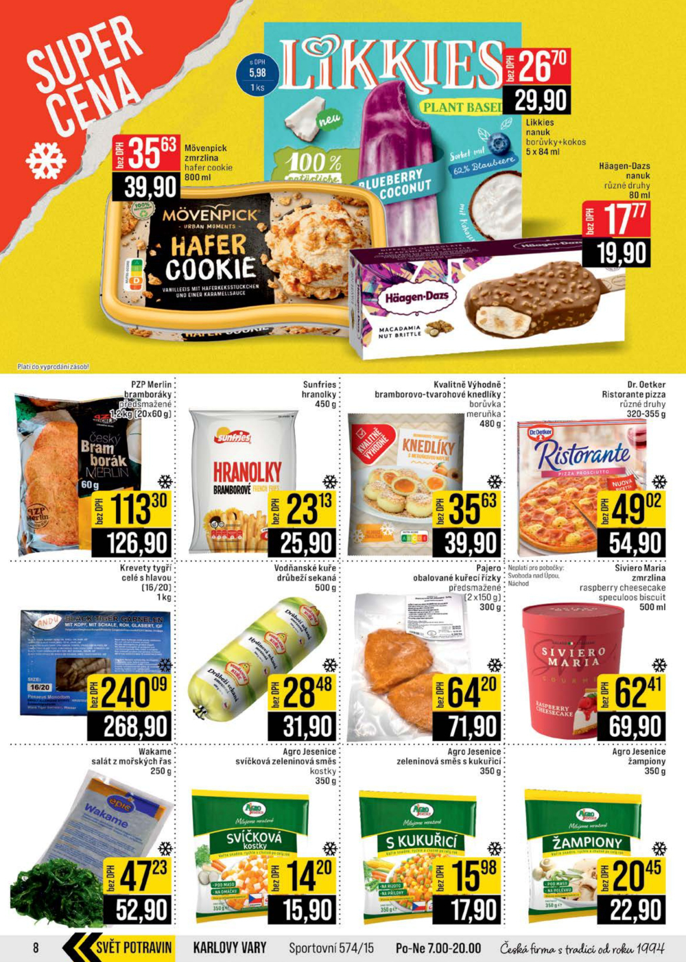 Leták JIP leták CC Cash & Carry - České Budějovice, Most, Náchod, Svoboda nad Úpou, Sušice - strana 8