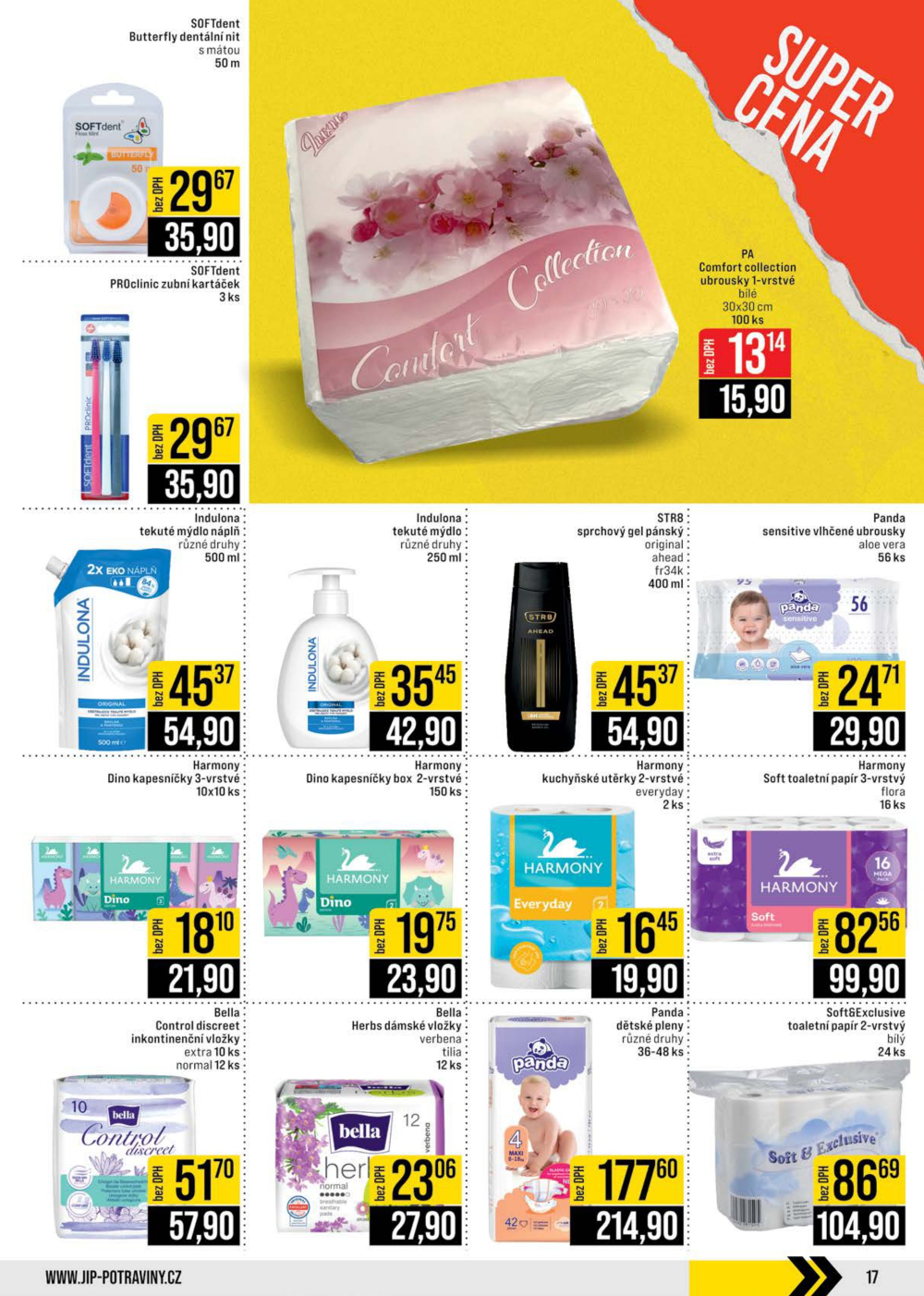 Leták JIP leták CC Cash & Carry - Brno, Ostrava, Praha, Polička, Olomouc, Karlovy Vary, Zlín, Jilemnice, Pardubice - strana 17