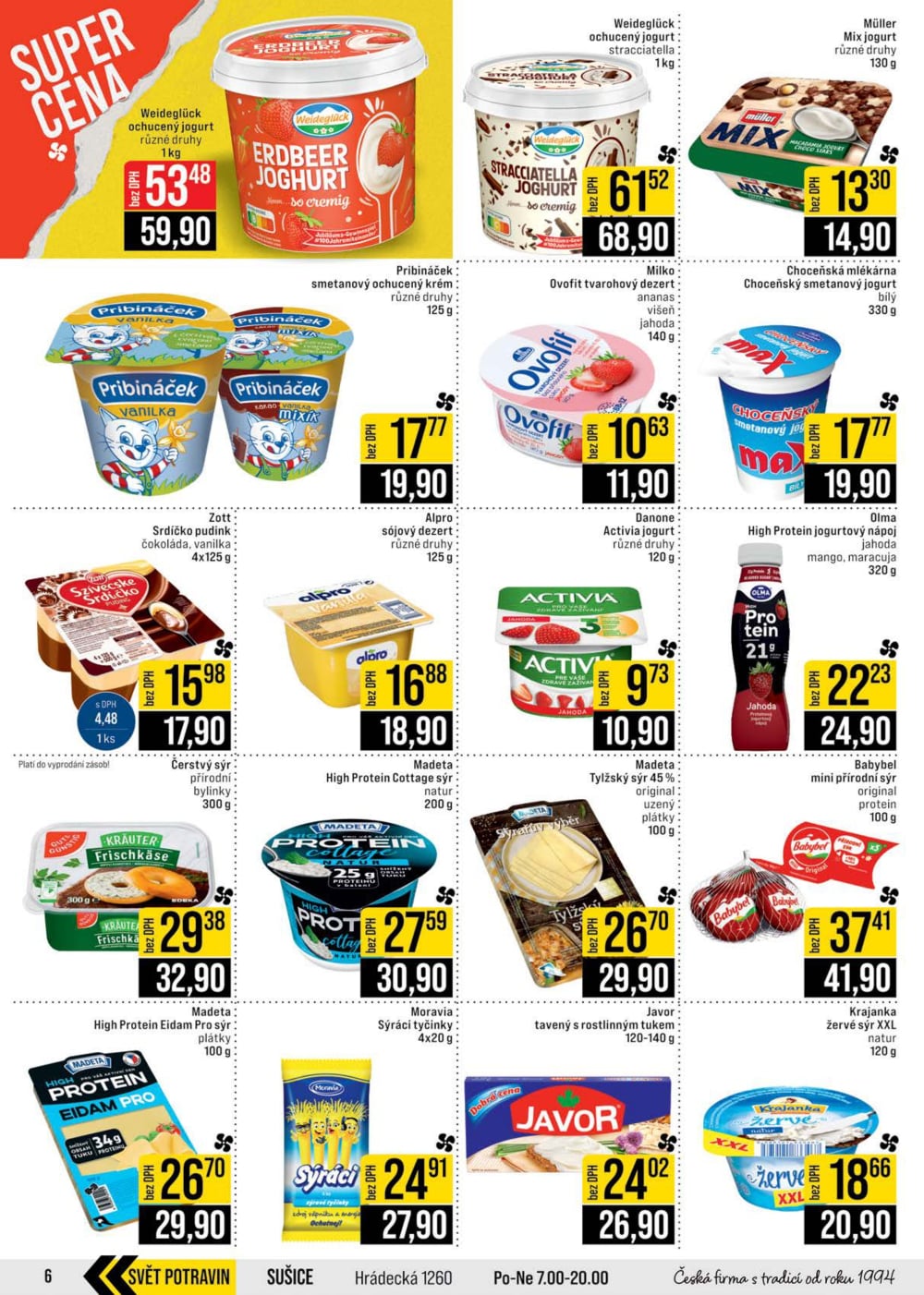 Leták JIP leták CC Cash & Carry - Brno, Ostrava, Praha, Polička, Olomouc, Karlovy Vary, Zlín, Jilemnice, Pardubice - strana 6