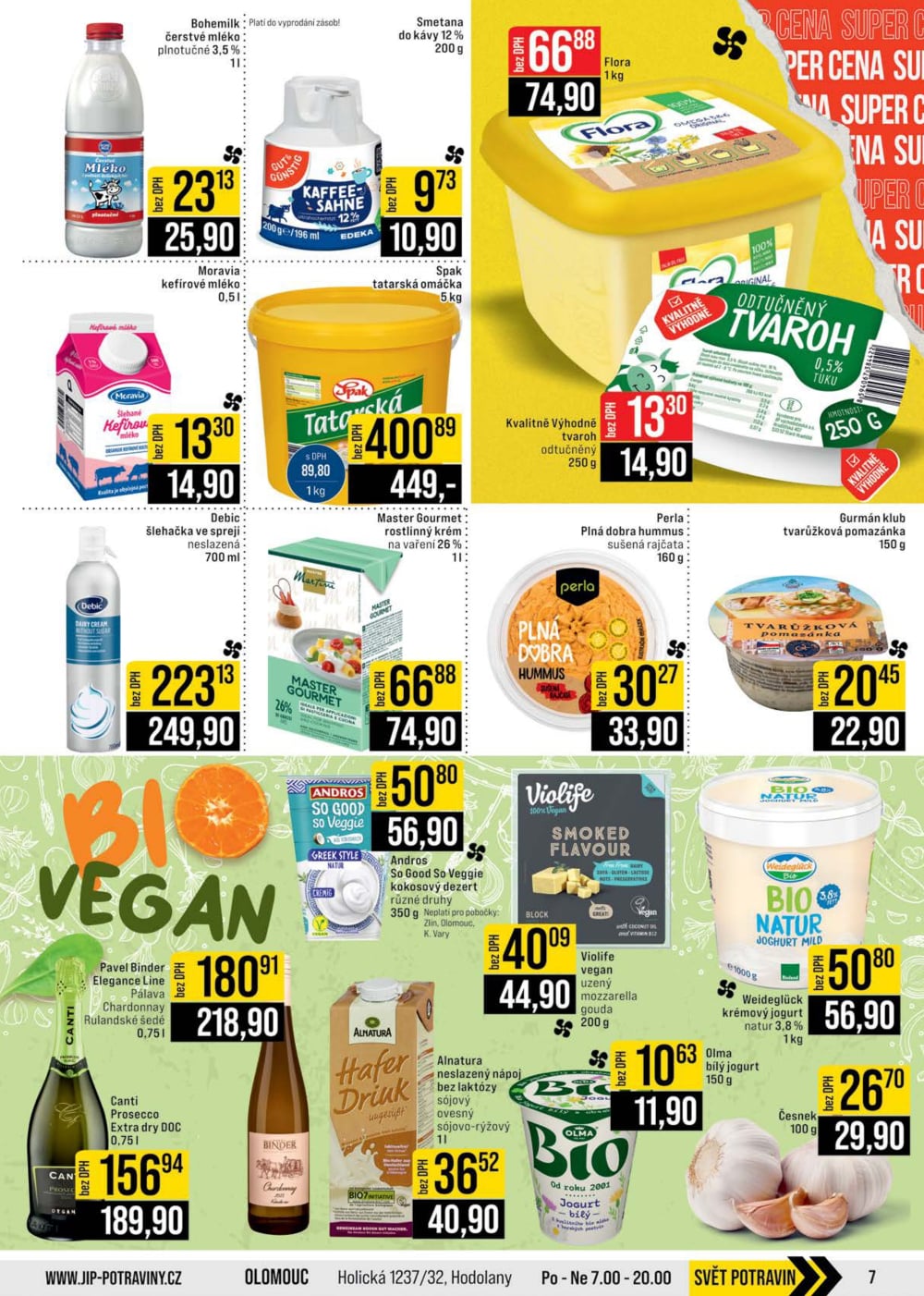 Leták JIP leták CC Cash & Carry - Brno, Ostrava, Praha, Polička, Olomouc, Karlovy Vary, Zlín, Jilemnice, Pardubice - strana 7