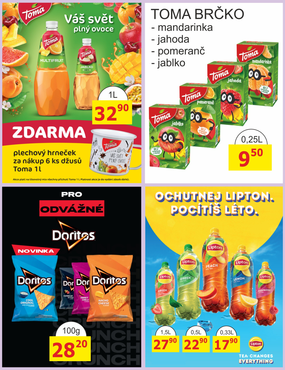 Leták BENE NÁPOJE leták - strana 13