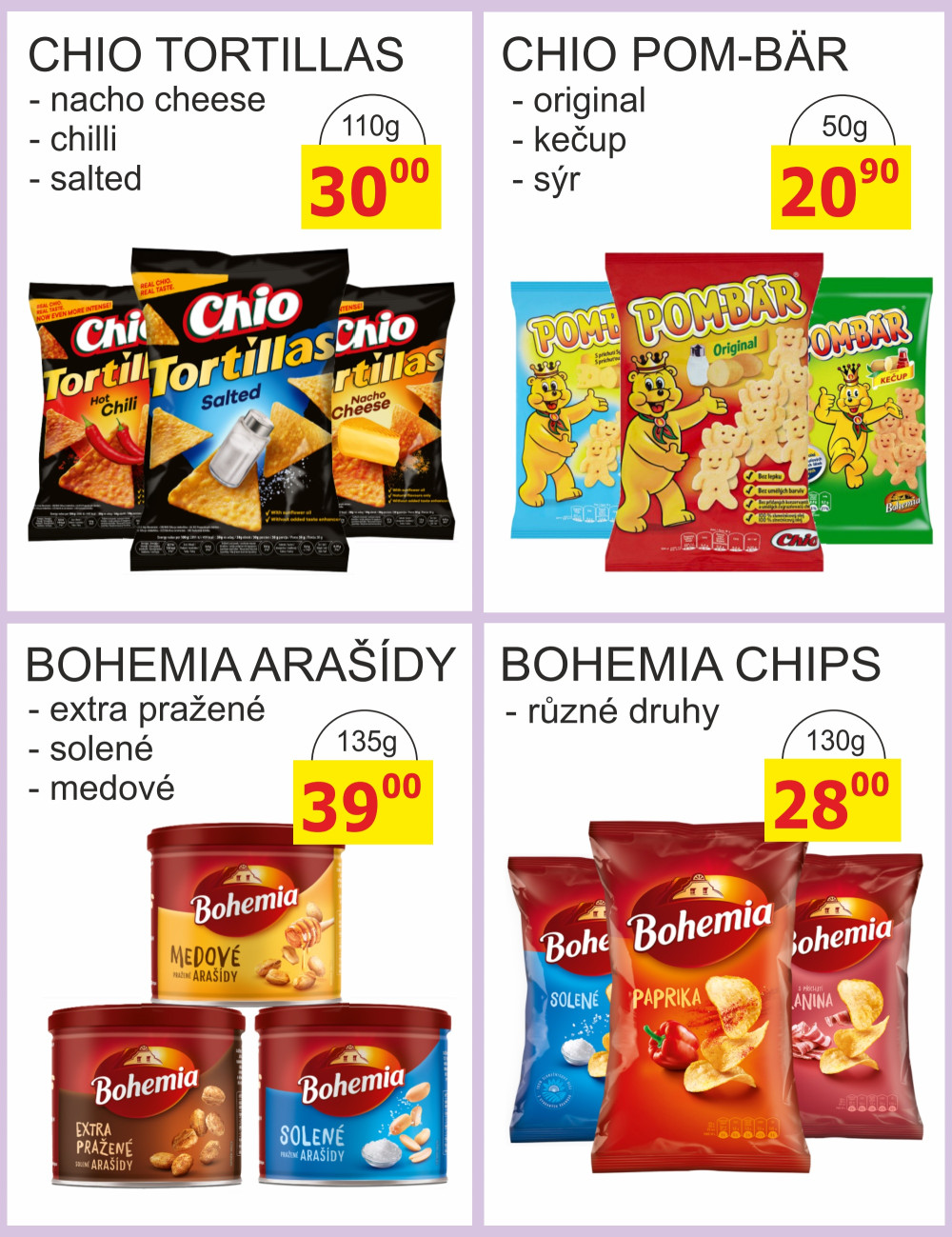 Leták BENE NÁPOJE leták - strana 21