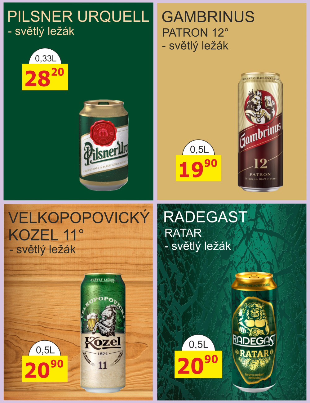 Leták BENE NÁPOJE leták - strana 24