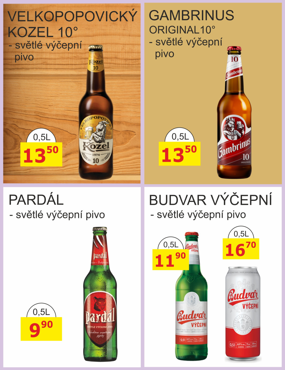 Leták BENE NÁPOJE leták - strana 26