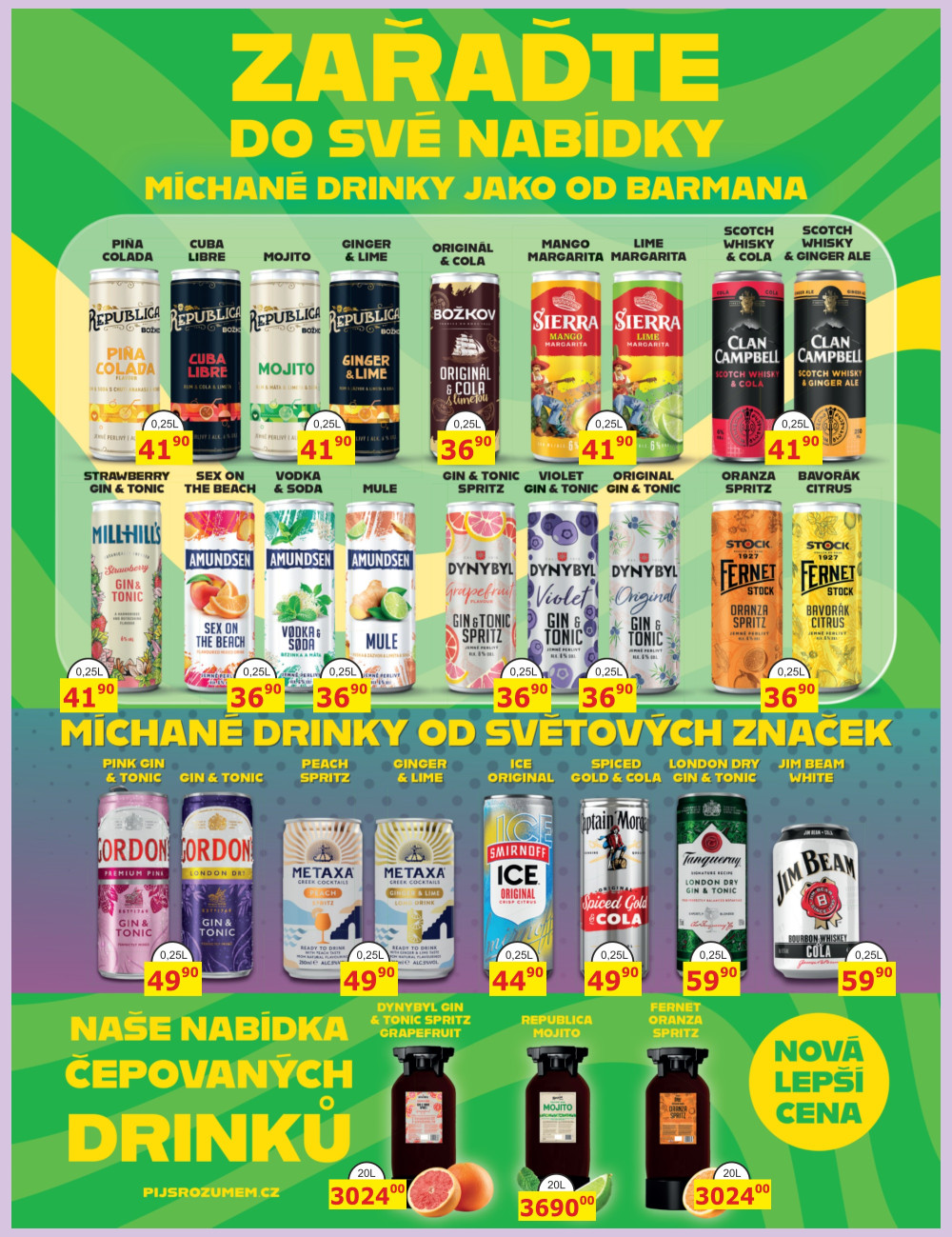 Leták BENE NÁPOJE leták - strana 28