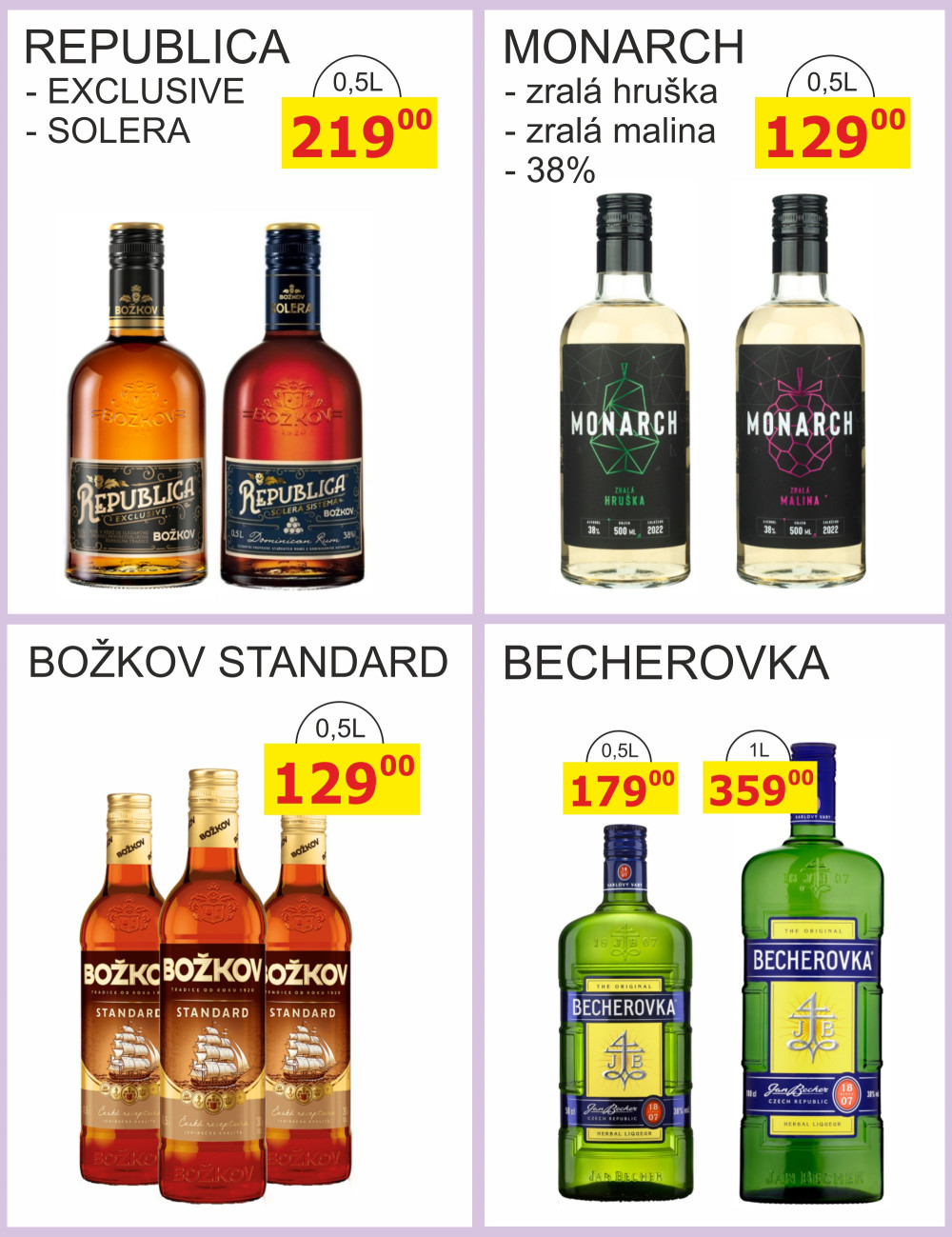 Leták BENE NÁPOJE leták - strana 35