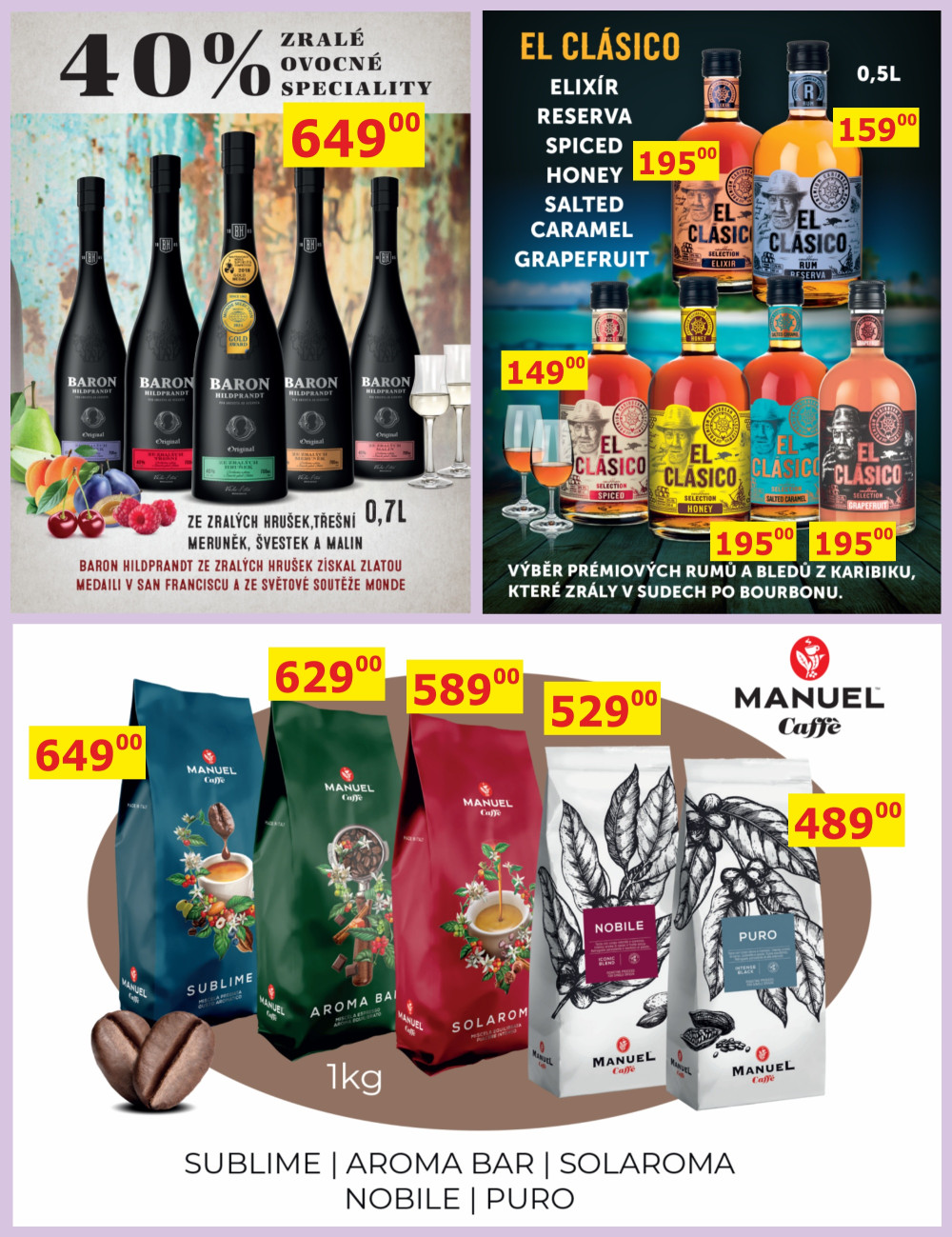 Leták BENE NÁPOJE leták - strana 42