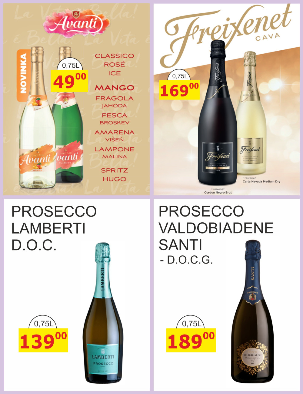 Leták BENE NÁPOJE leták - strana 54