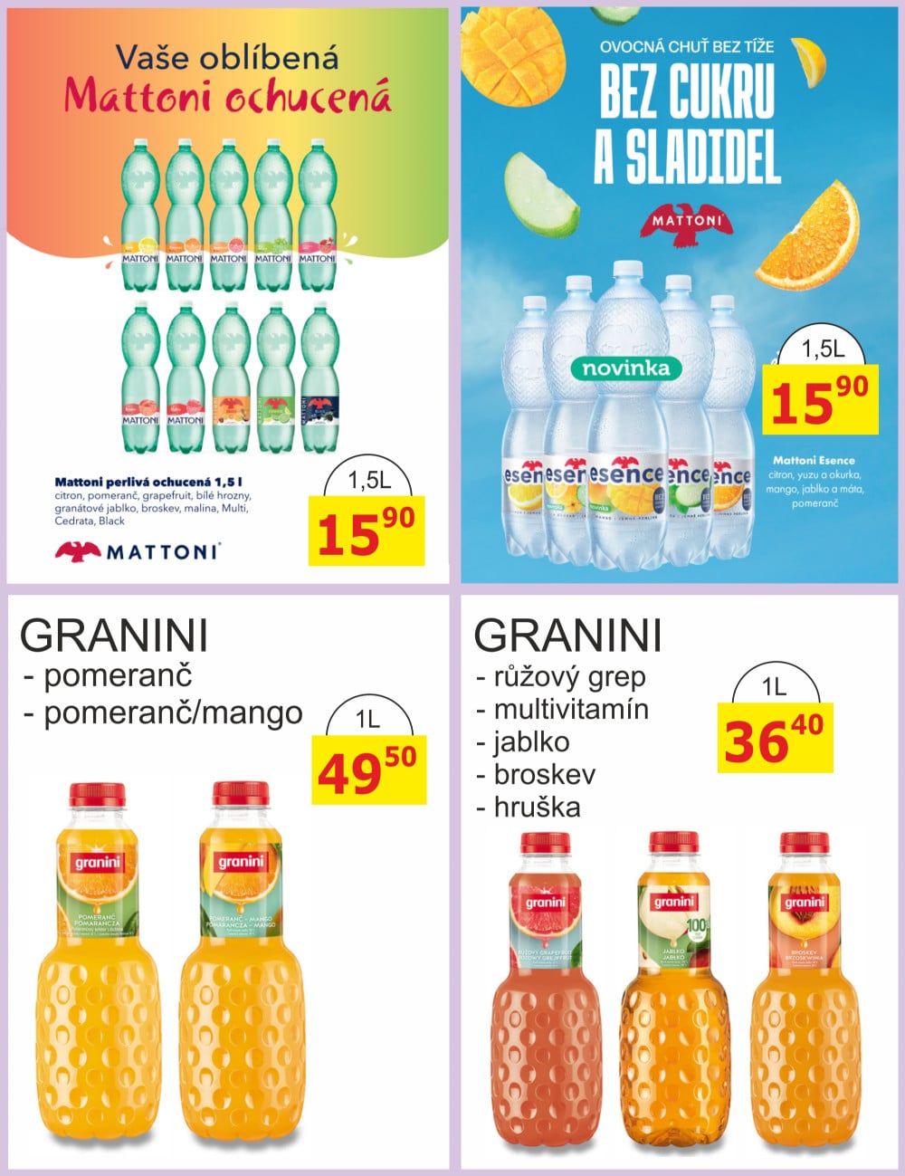 Leták BENE NÁPOJE leták - strana 5