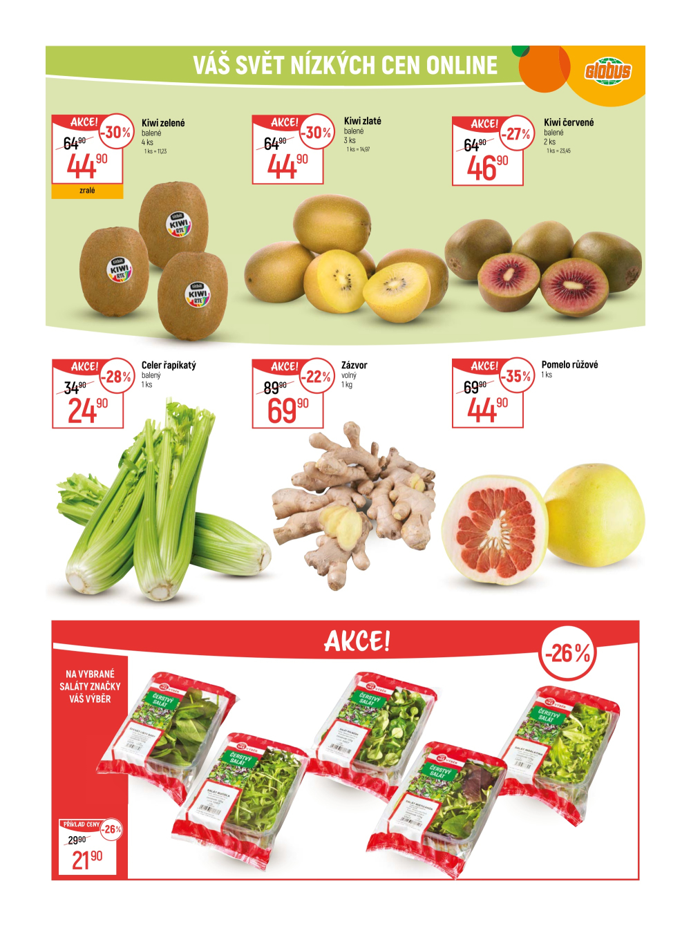 Leták Globus leták Praha - Černý Most - strana 20