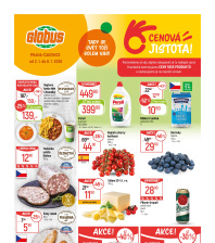 Akční leták Globus  Praha - Čakovice