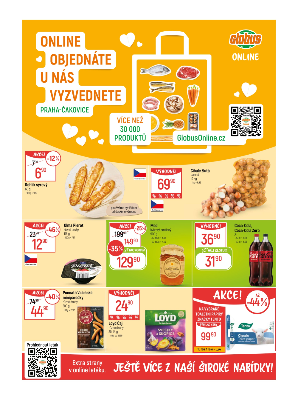 Leták Globus leták Praha - Čakovice - strana 2