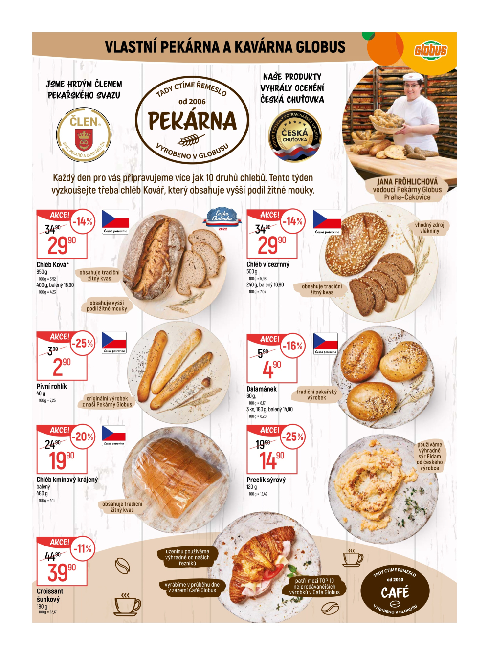 Leták Globus leták Praha - Čakovice - strana 6