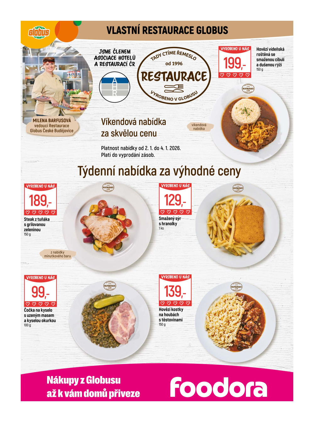 Leták Globus leták České Budějovice - strana 7