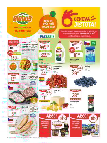 Globus leták Praha - Štěrboholy