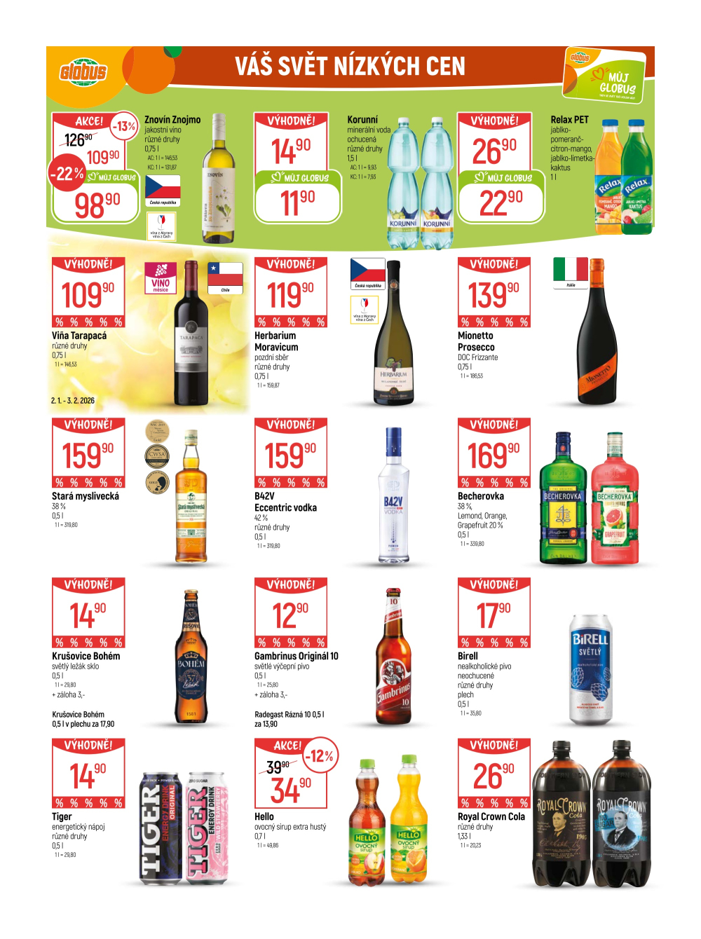 Leták Globus leták Praha - Štěrboholy - strana 22