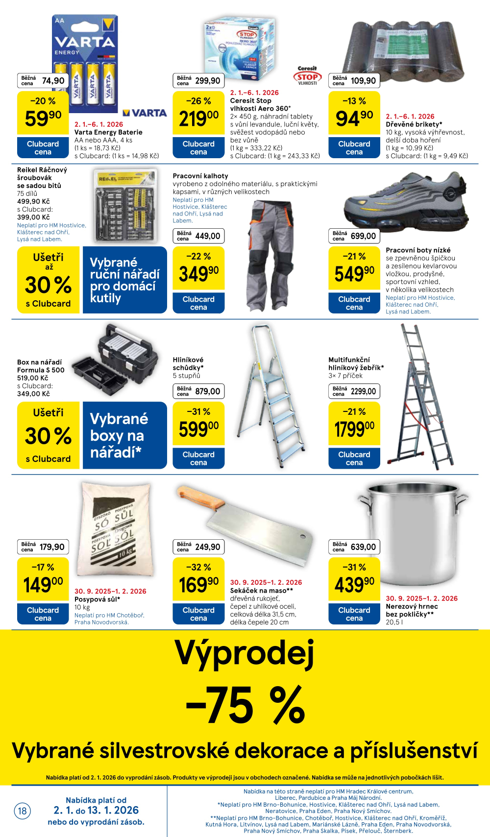 Leták Tesco hypermarket leták - strana 18