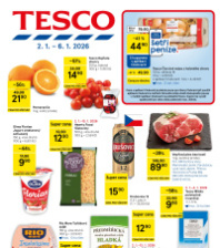 Akční leták Tesco hypermarket 