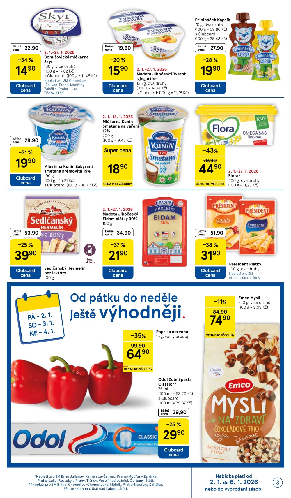 Leták Tesco supermarket leták - strana 3