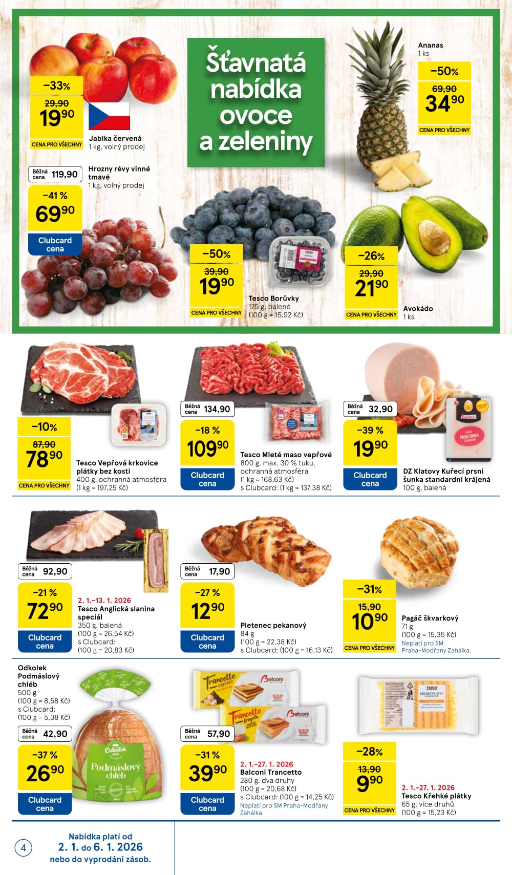 Leták Tesco supermarket leták - strana 4