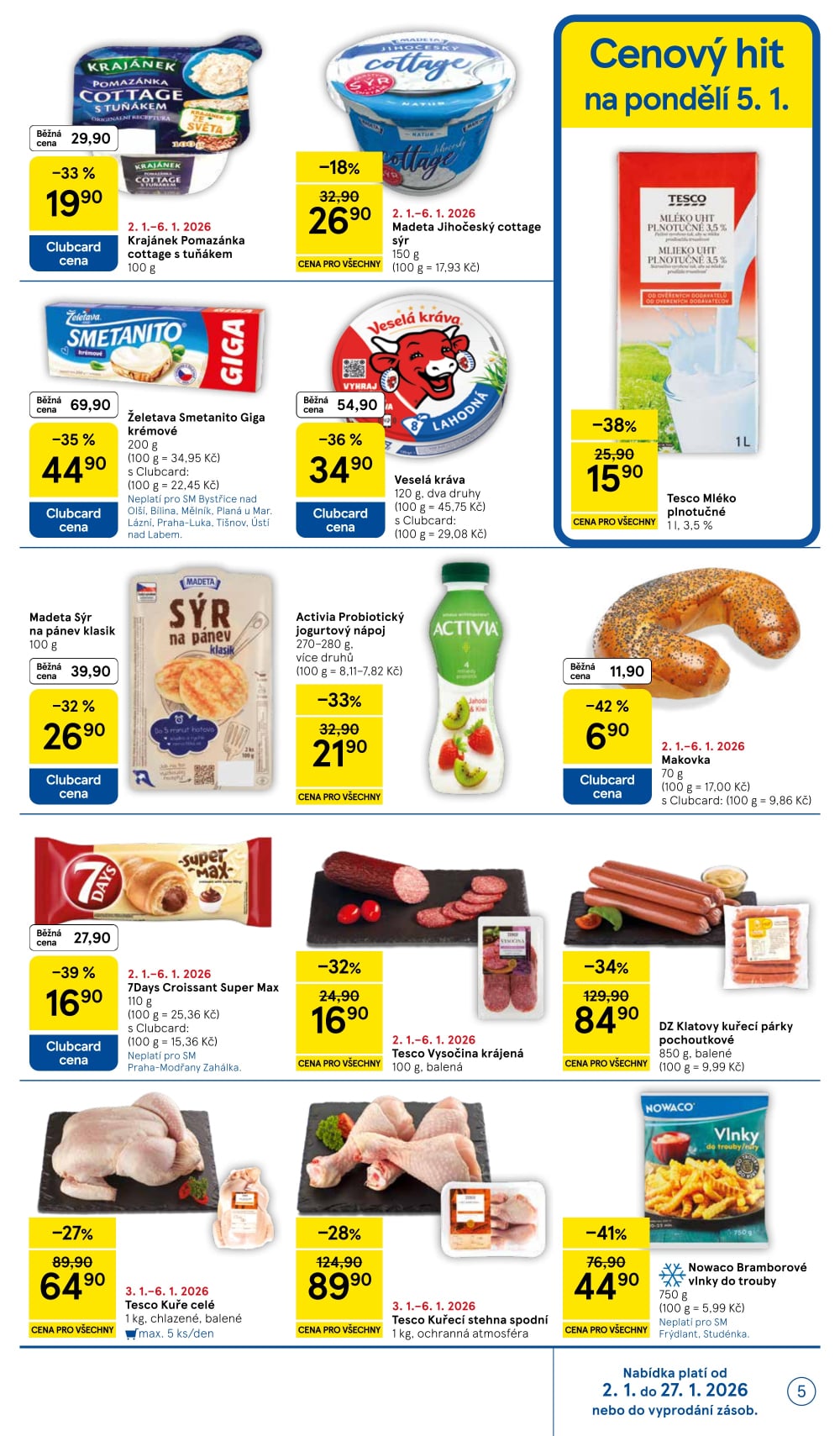 Leták Tesco supermarket leták - strana 5