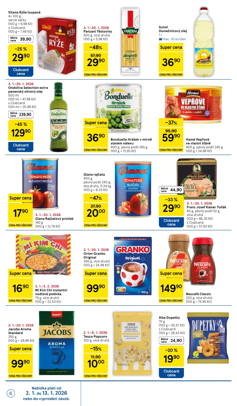 Leták Tesco supermarket leták - strana 6