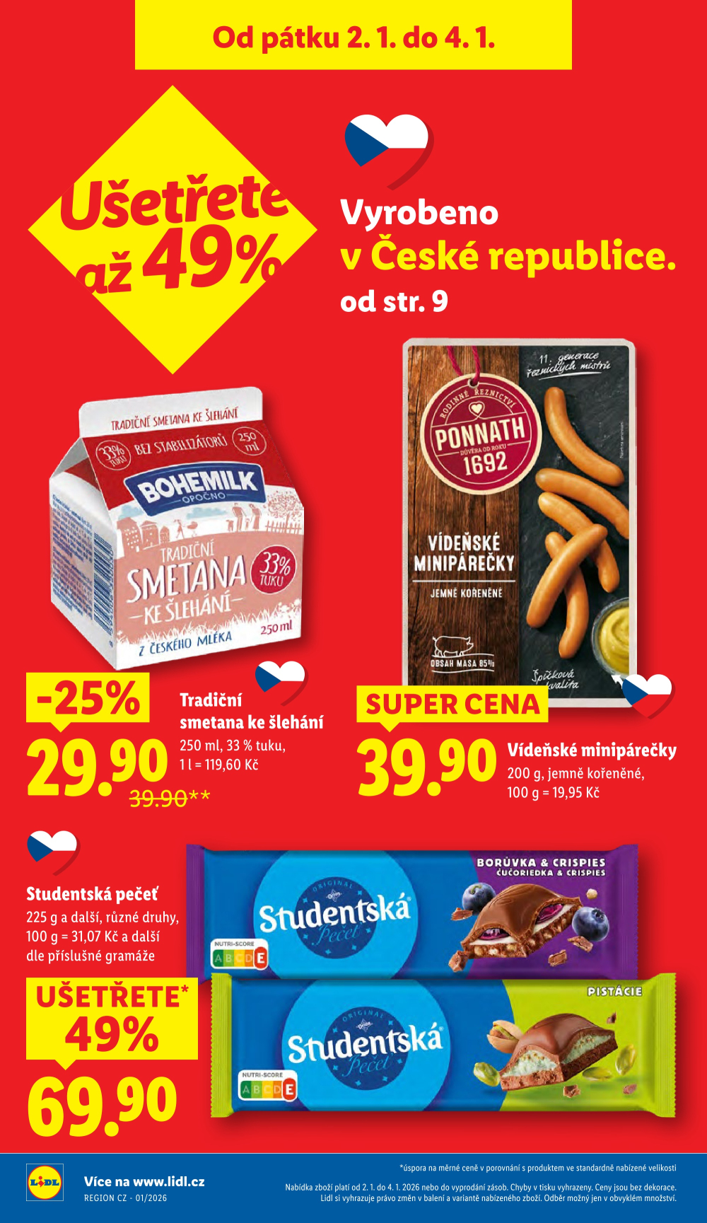 Leták Lidl leták od pátku - Vyrobeno v České republice - strana 2