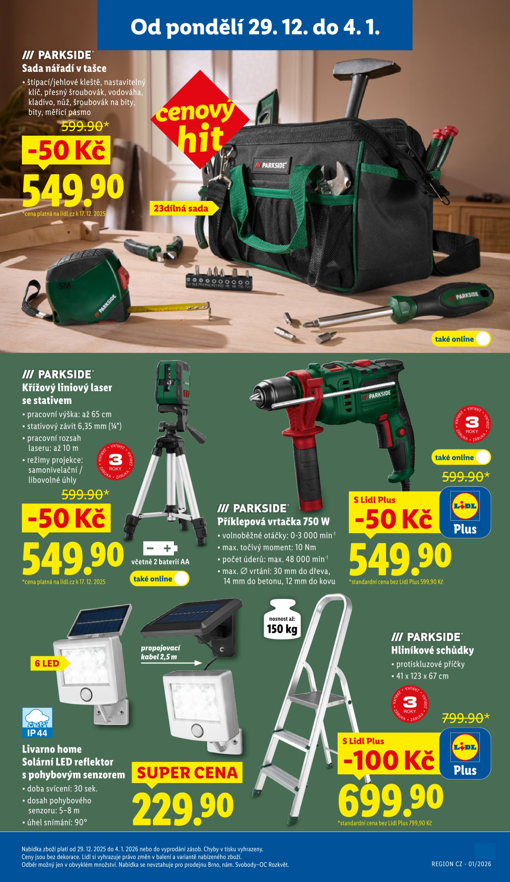 Leták Lidl leták - Nabídka spotřebního zboží - strana 5