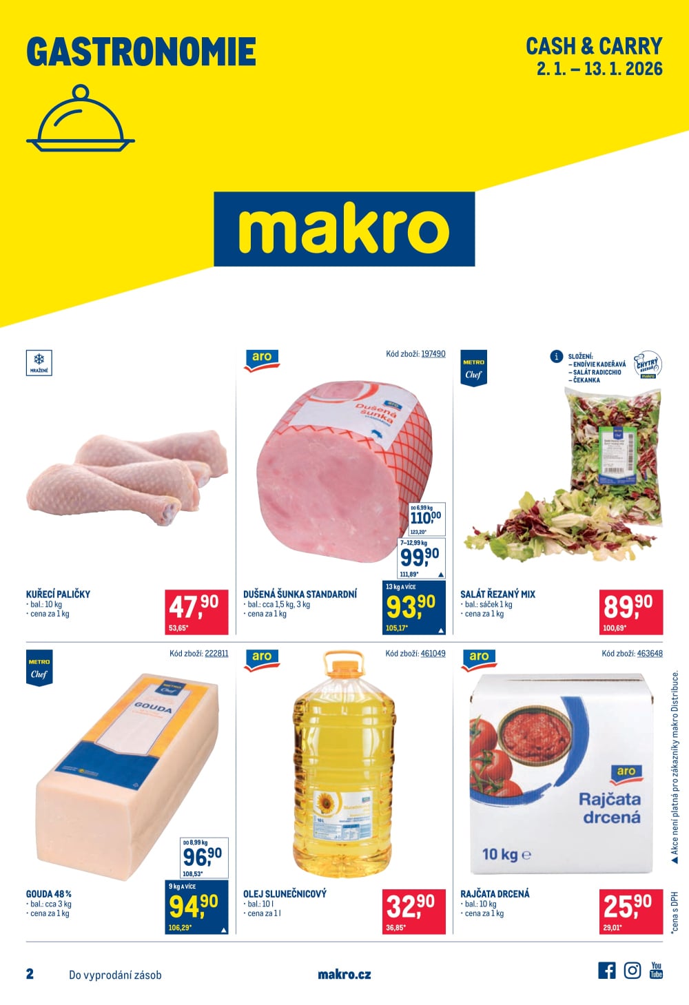 Leták Makro leták - Gastronomie - strana 1