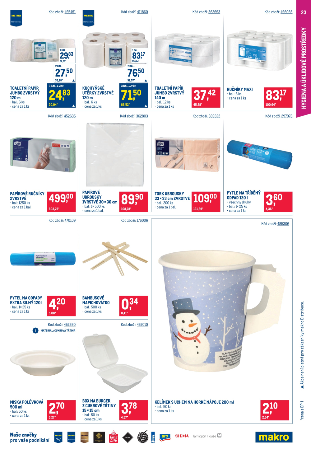 Leták Makro leták - Gastronomie - strana 23