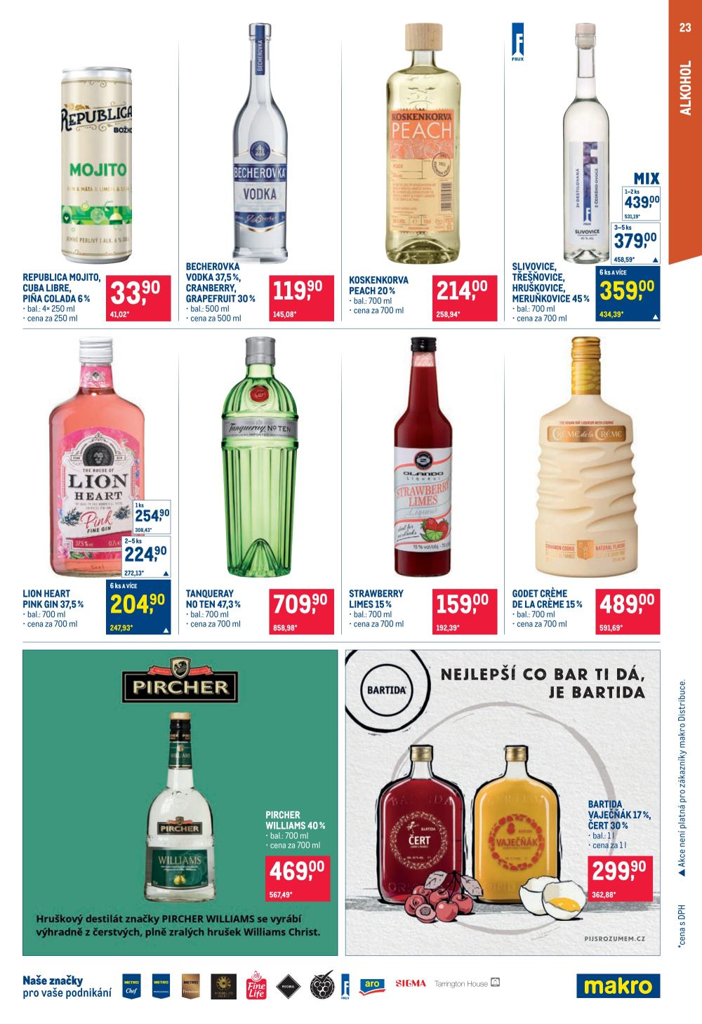 Leták Makro leták - Potraviny - strana 23