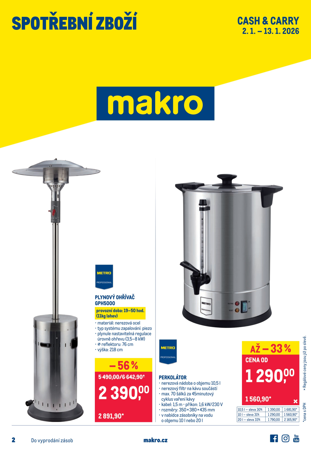 Leták Makro leták - Spotřební zboží - strana 1