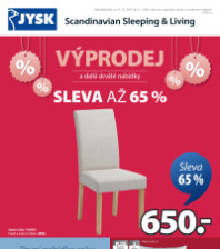 Akční leták Jysk 