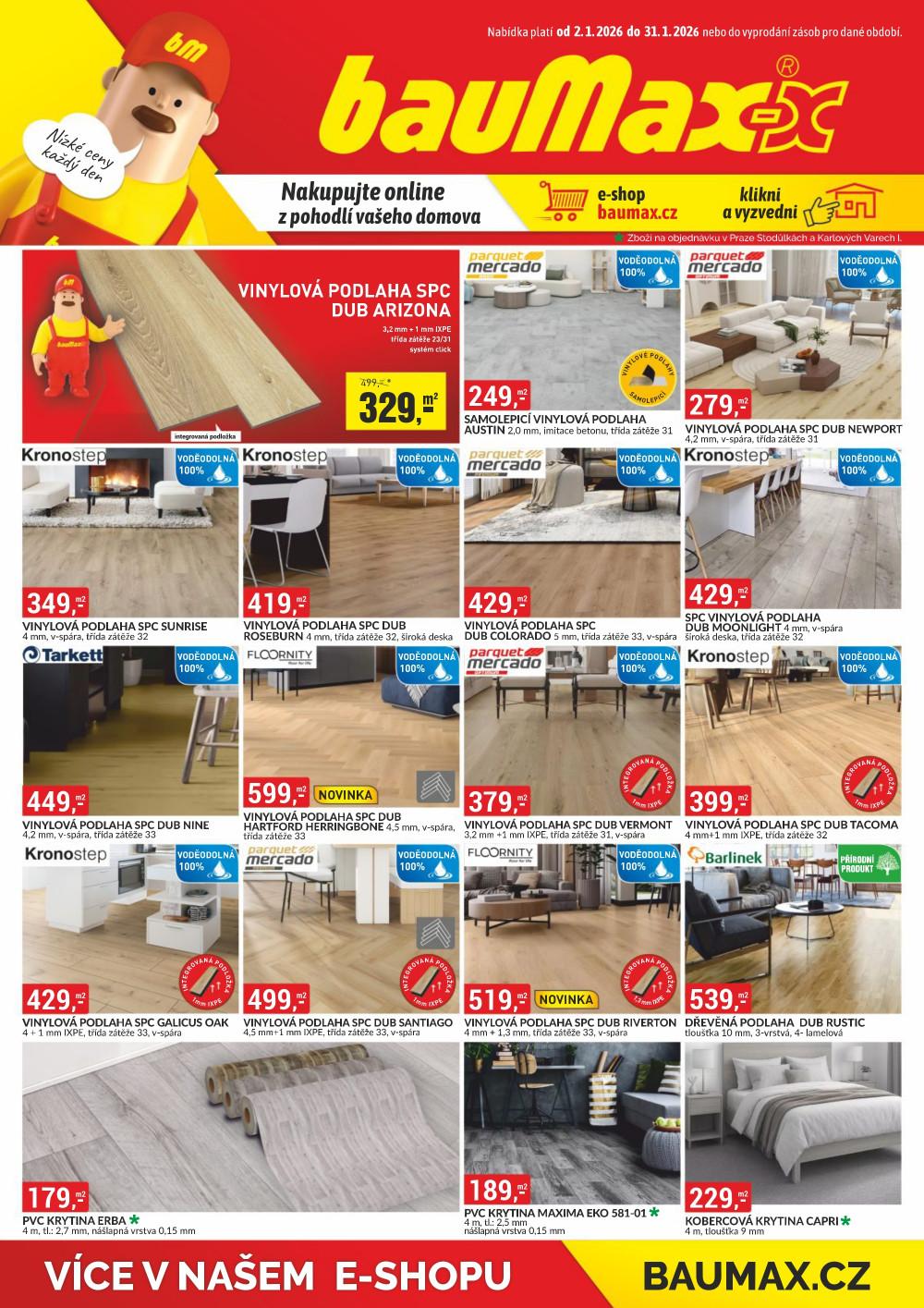 Leták bauMax leták - strana 1