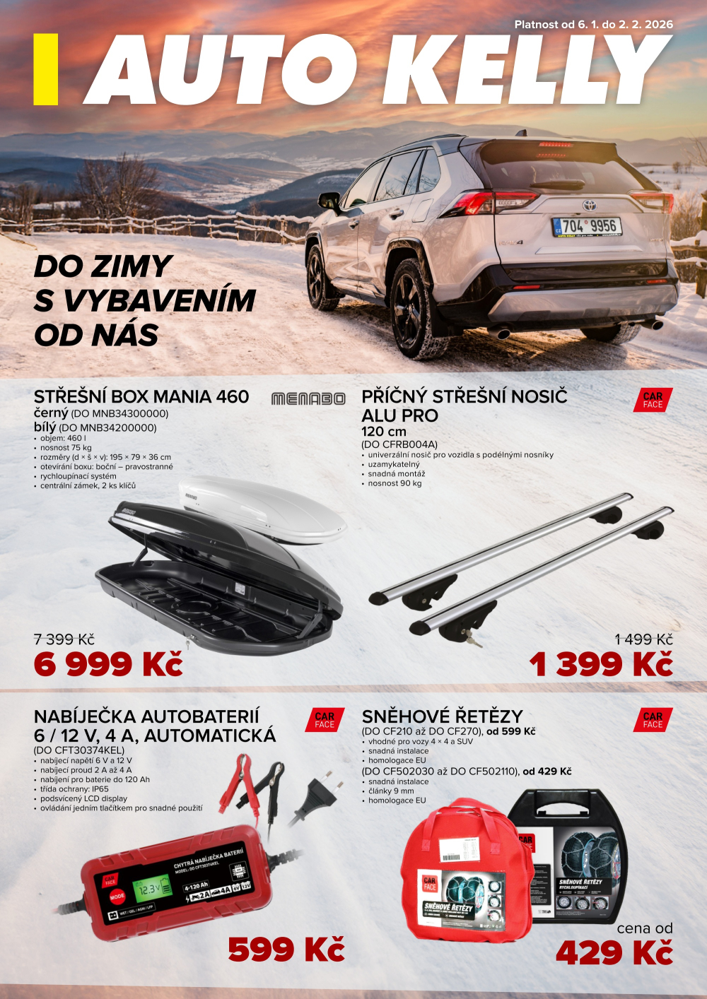 Leták AUTO KELLY leták - strana 1