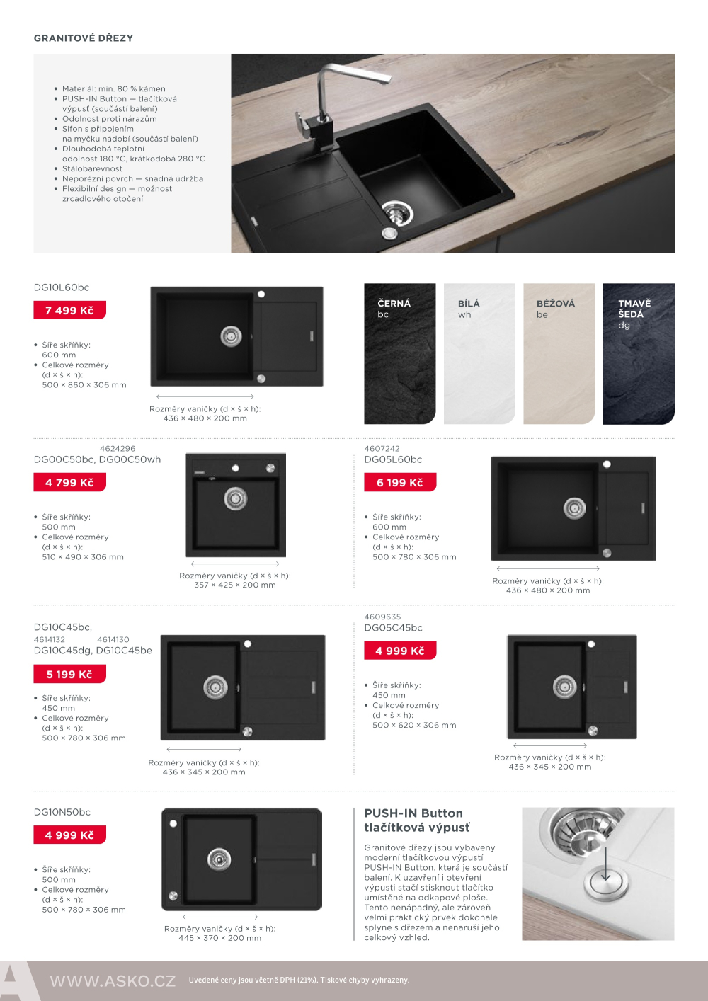 Leták ASKO nábytek - Concept katalog - strana 14