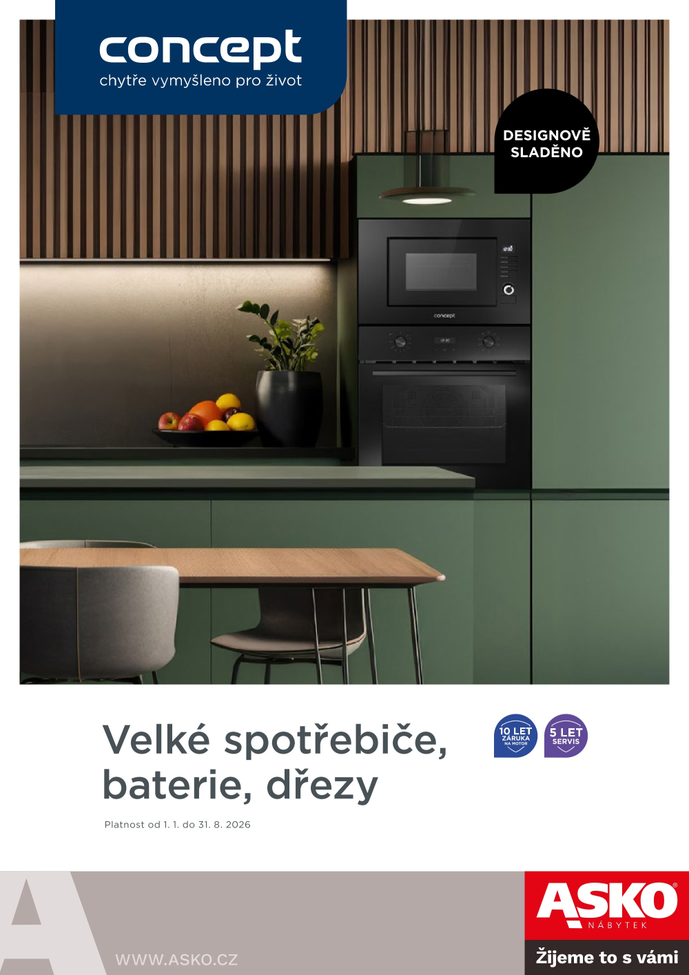 Leták ASKO nábytek - Concept katalog - strana 1