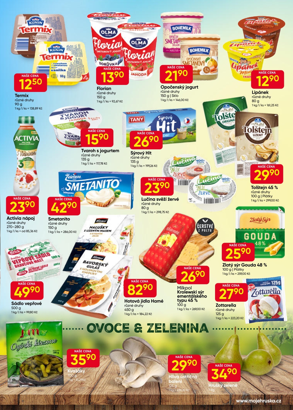 Leták Hruška leták - strana 3