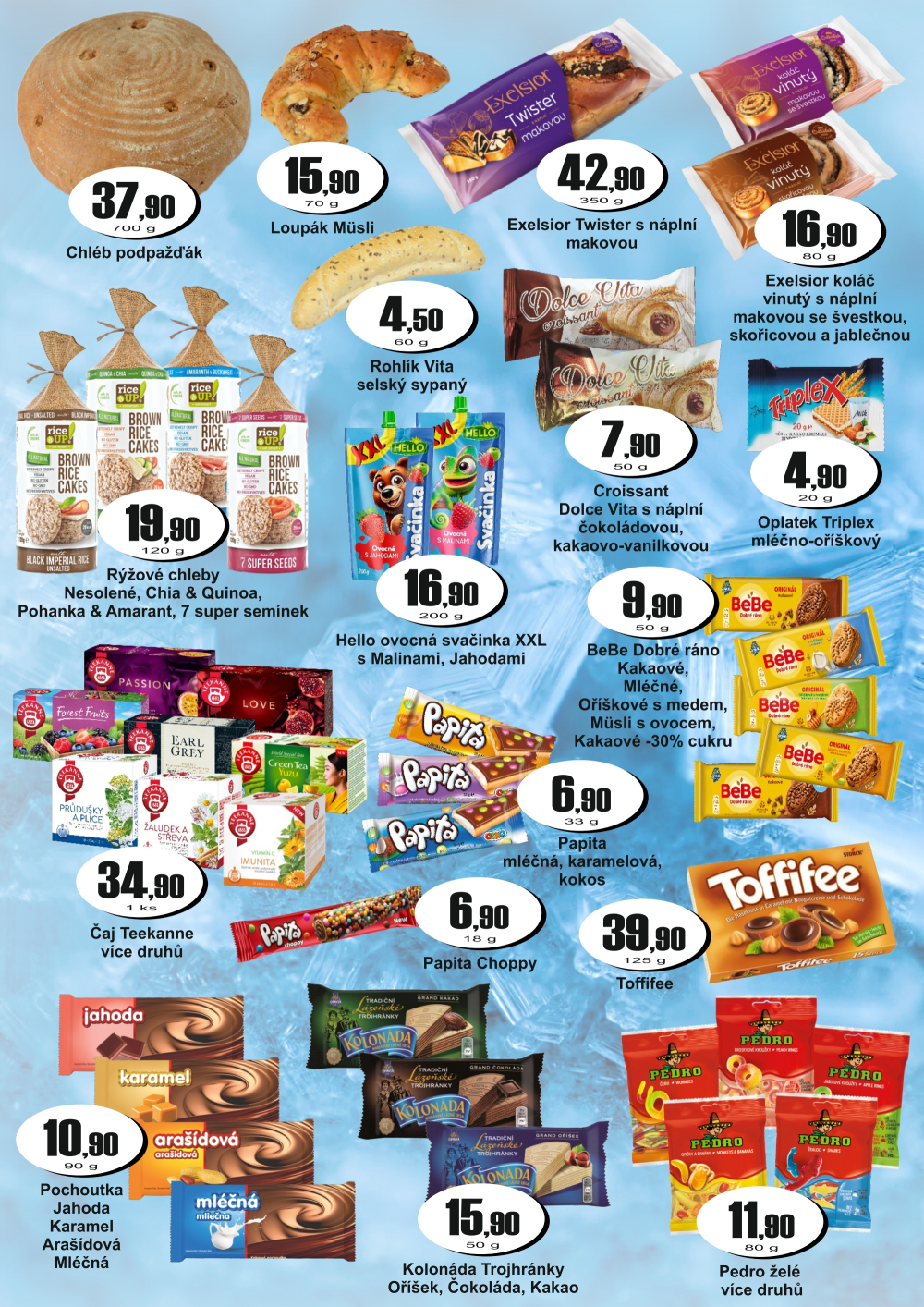 Leták ADAM POTRAVINY leták - strana 2