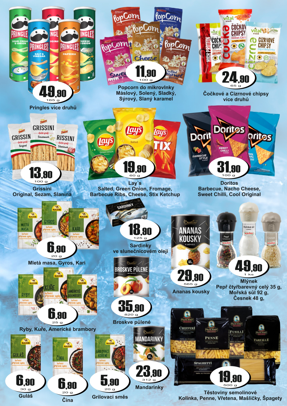 Leták ADAM POTRAVINY leták - strana 3