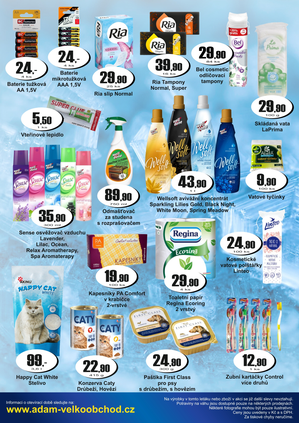 Leták ADAM POTRAVINY leták - strana 8