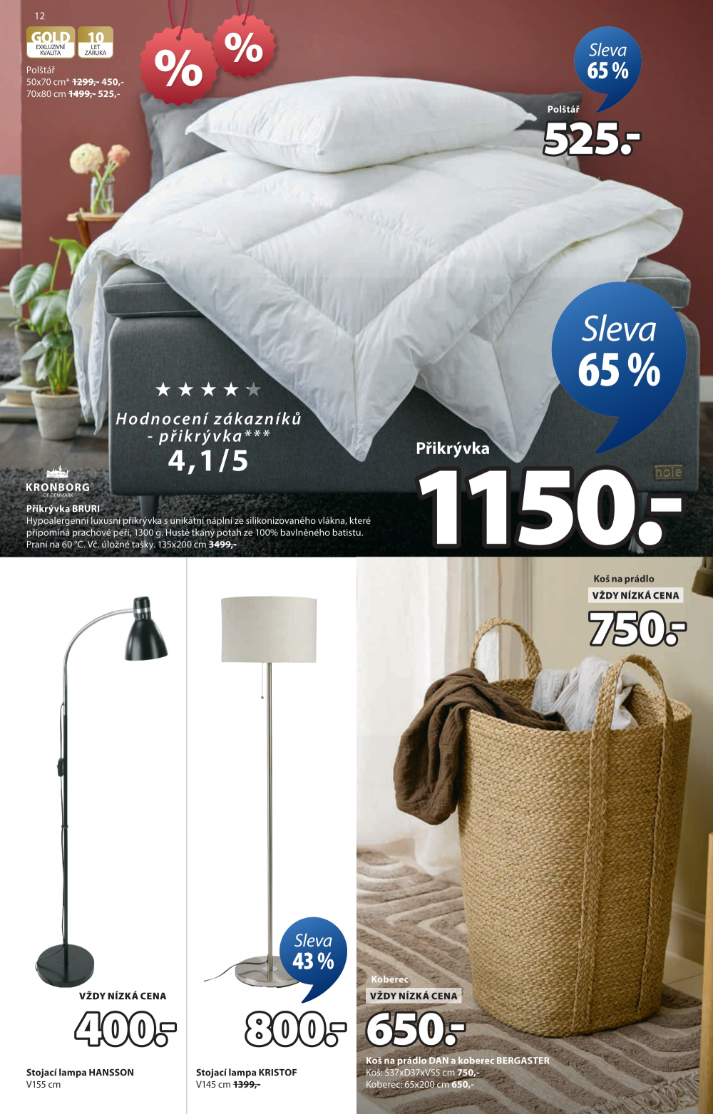 Leták Jysk leták - Výprodej - strana 13