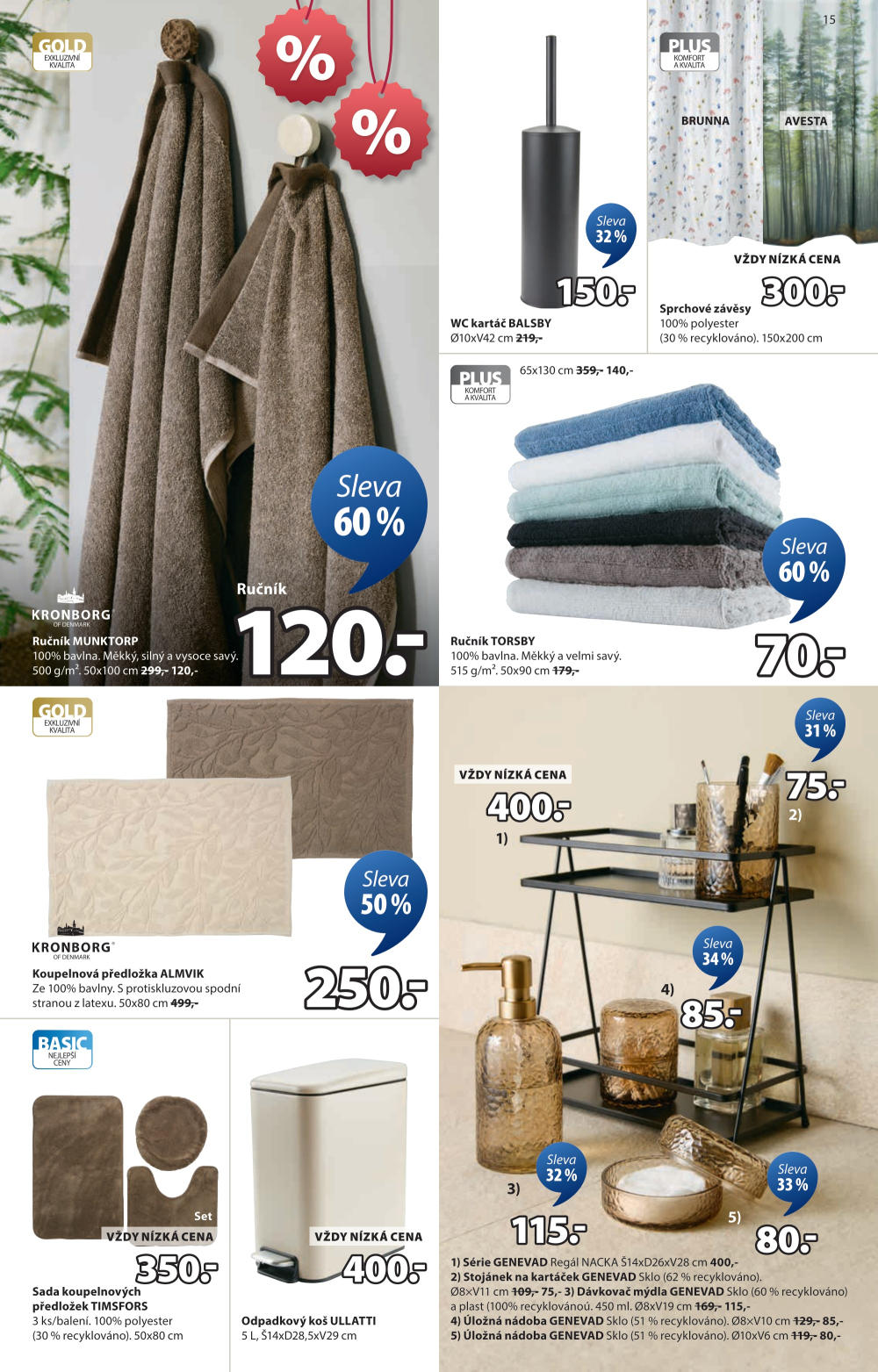 Leták Jysk leták - Výprodej - strana 16