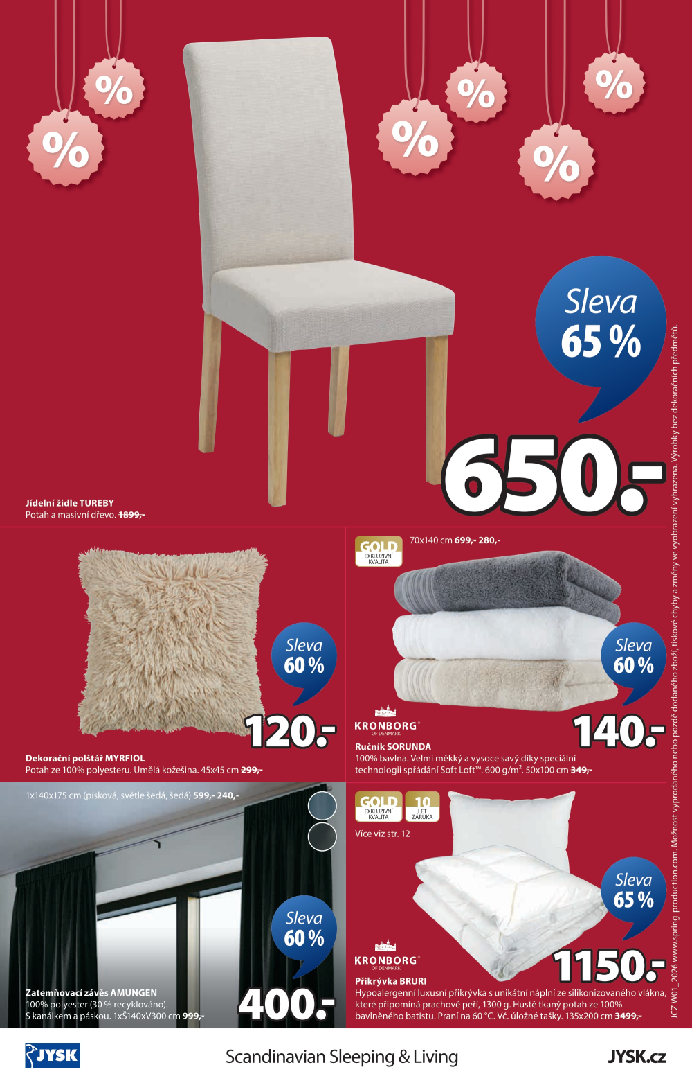 Leták Jysk leták - Výprodej - strana 17