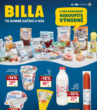 Akční leták BILLA  - Clever