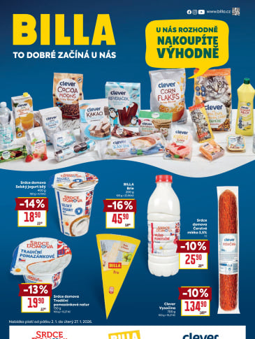 BILLA leták - Clever