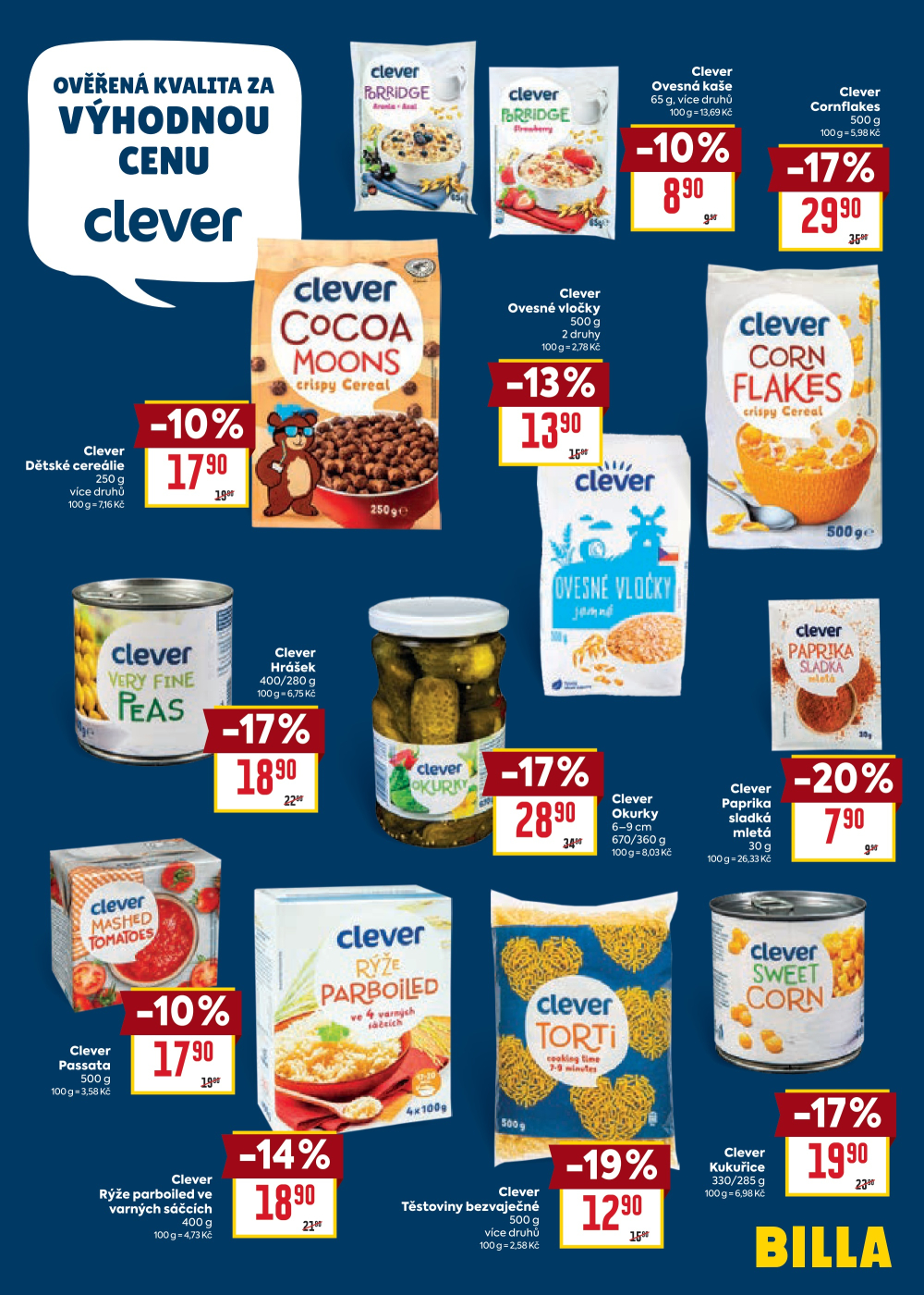 Leták BILLA leták - Clever - strana 3