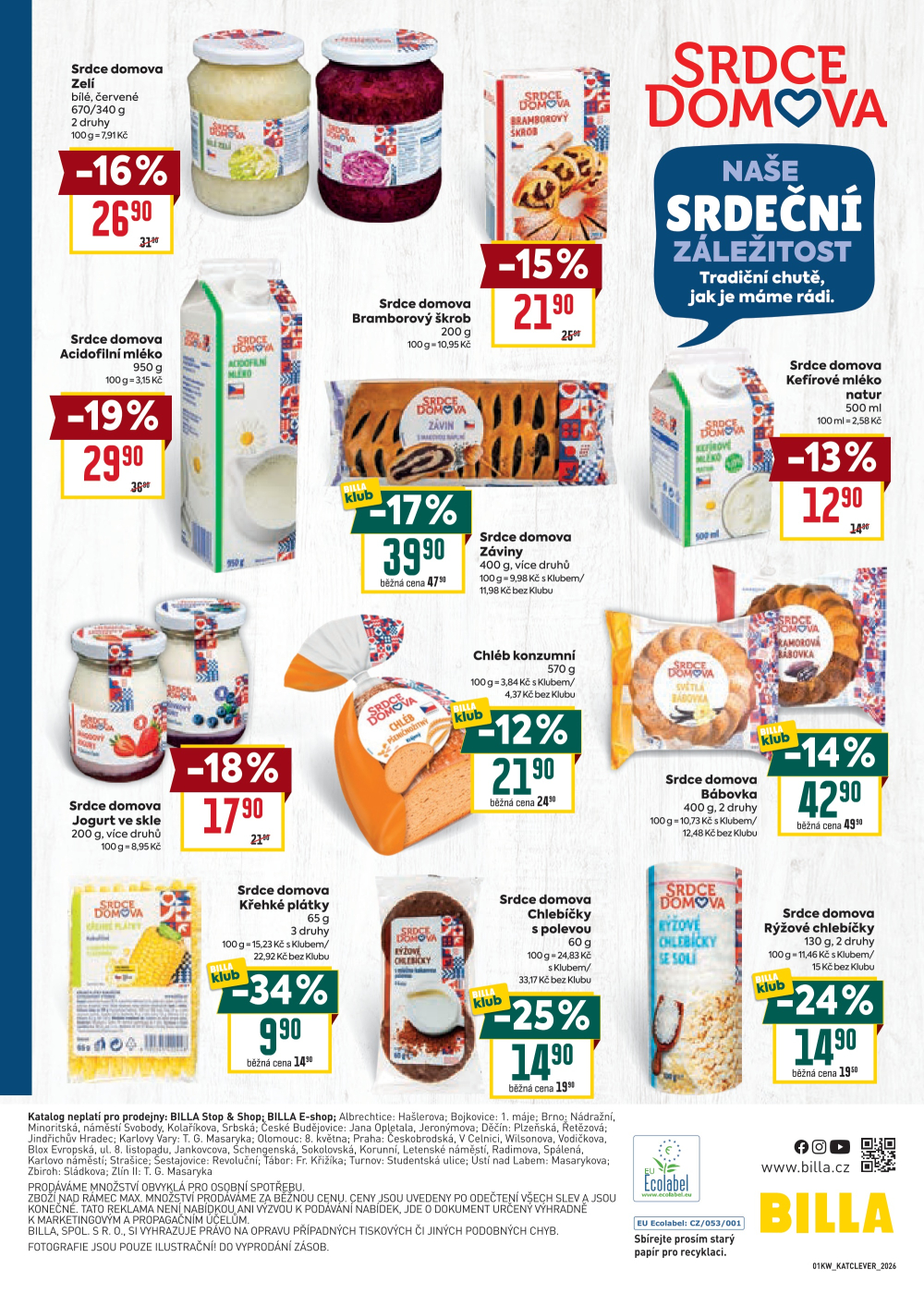 Leták BILLA leták - Clever - strana 8