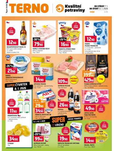 Terno leták - Hradec Králové