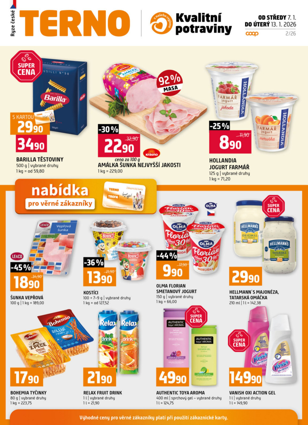 Leták Terno leták - Strakonice, Blatná - strana 19